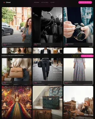 Fashion E-Commerce Pricing & Packages Website Template