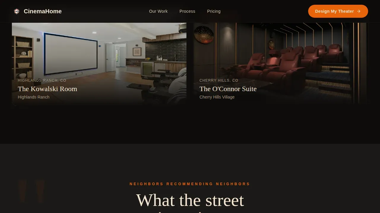 Specialty Construction Appointment Booking Website Template