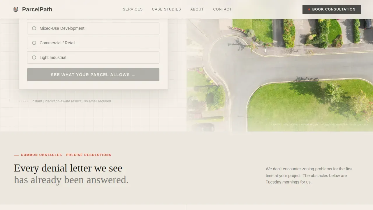 Land & Agricultural Real Estate Booking Website Template