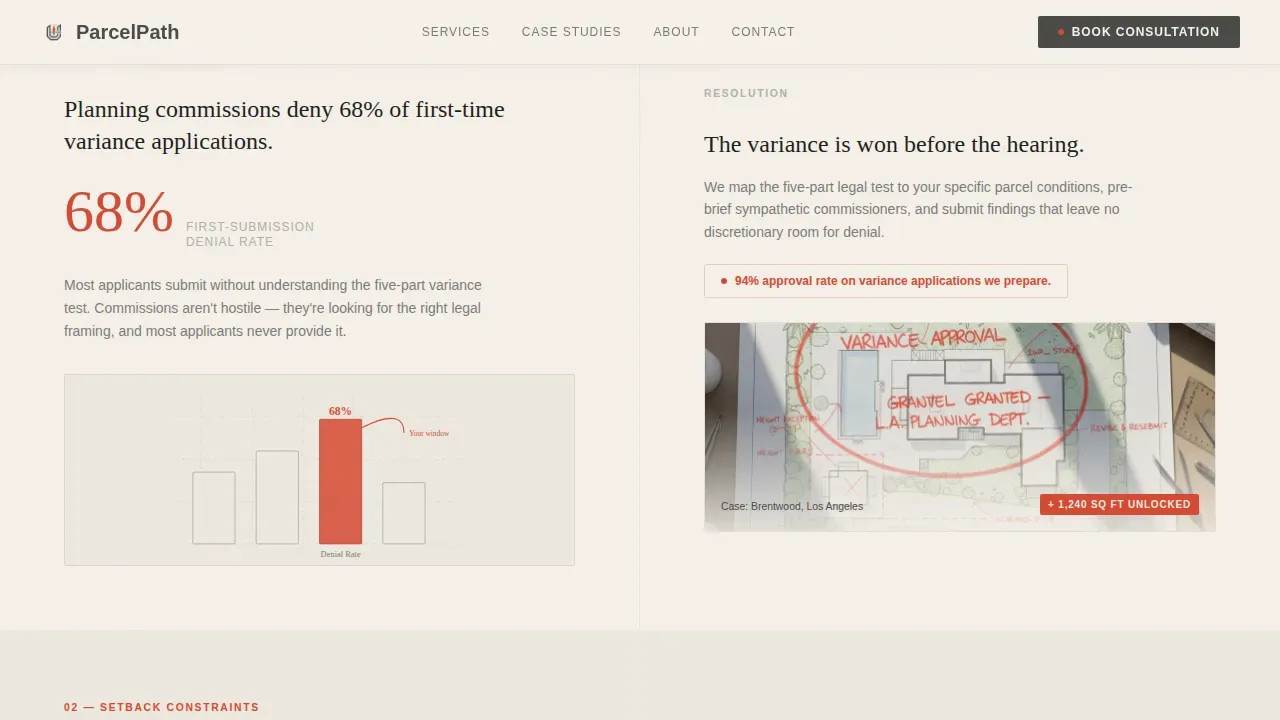 Land & Agricultural Real Estate Booking Website Template