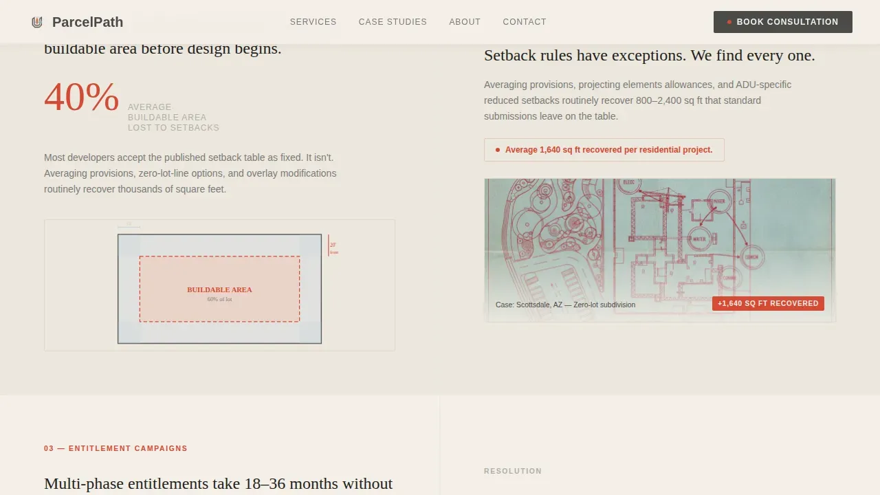 Land & Agricultural Real Estate Booking Website Template