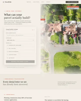 Land & Agricultural Real Estate Booking Website Template