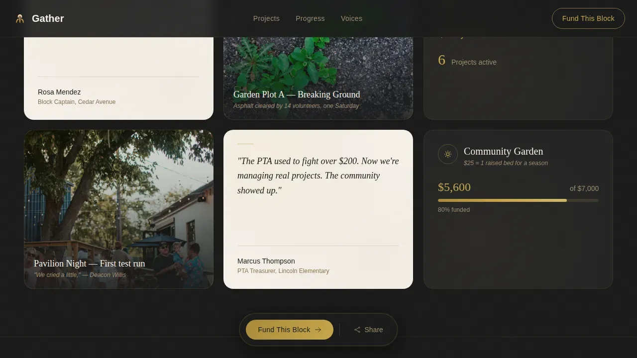 Certified Charity & Fundraiser Profile Professional Website Template