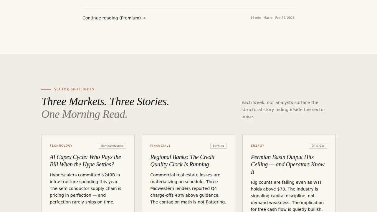 Business & Finance Blog Blog Website Template