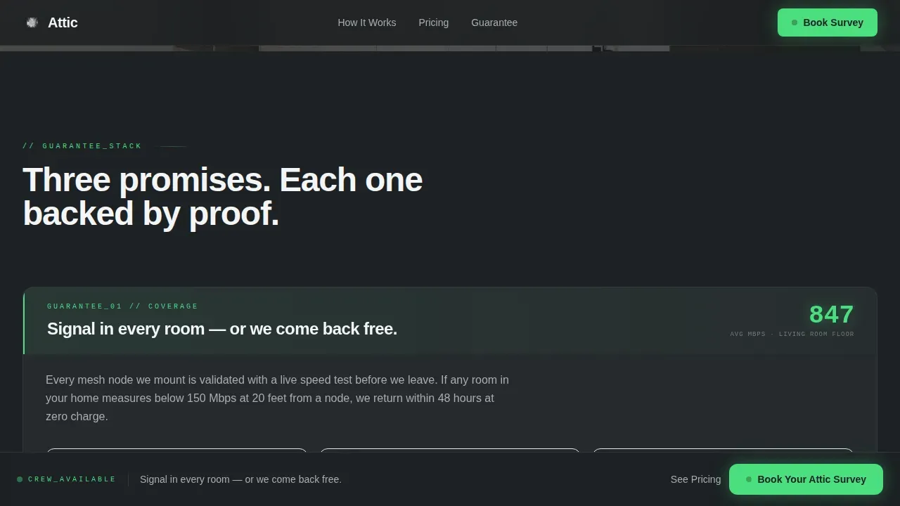 Intelligent Home Wiring Landing Page Template