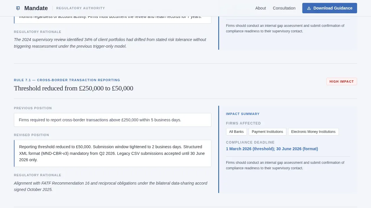 Regulatory & Licensing Privacy Policy Website Template