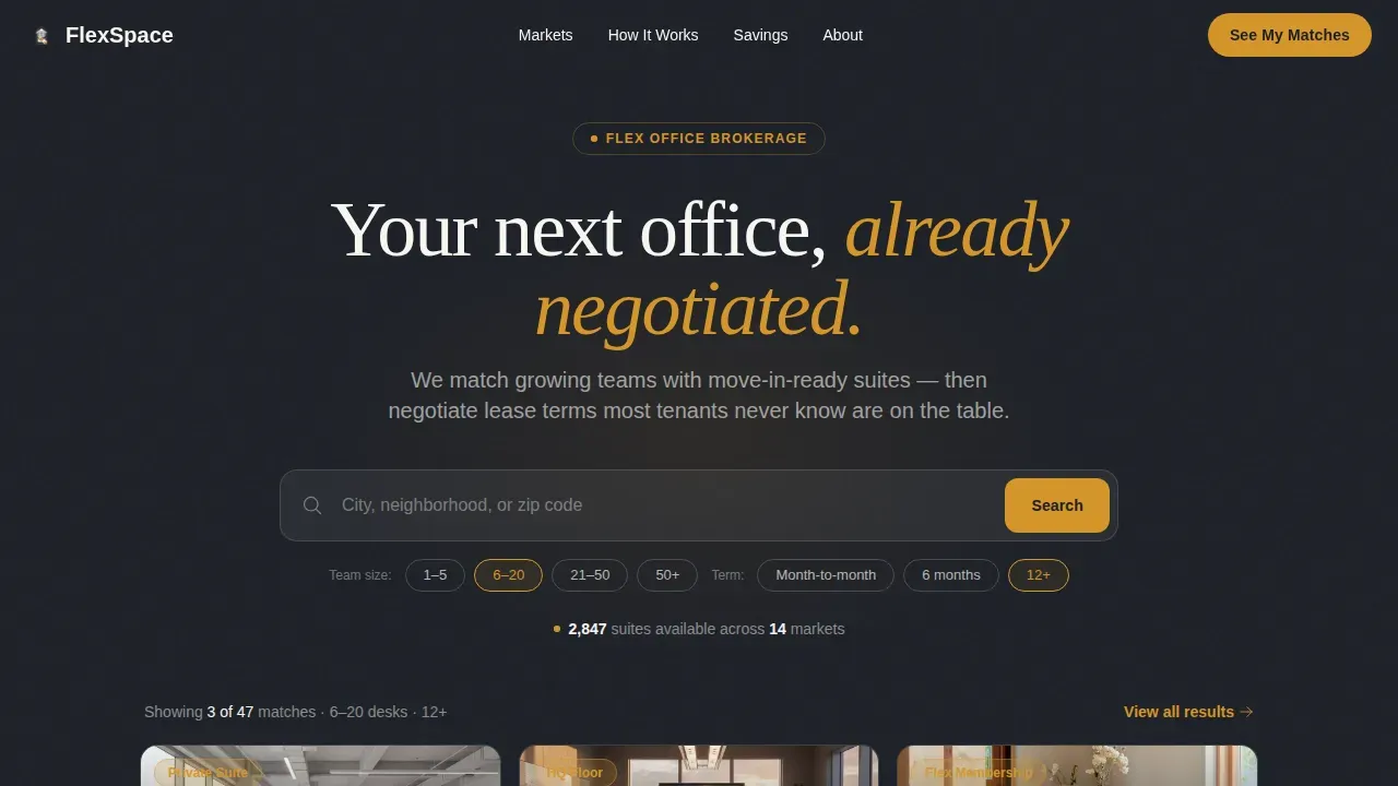 Premium Workspace Suite Landing Page Template