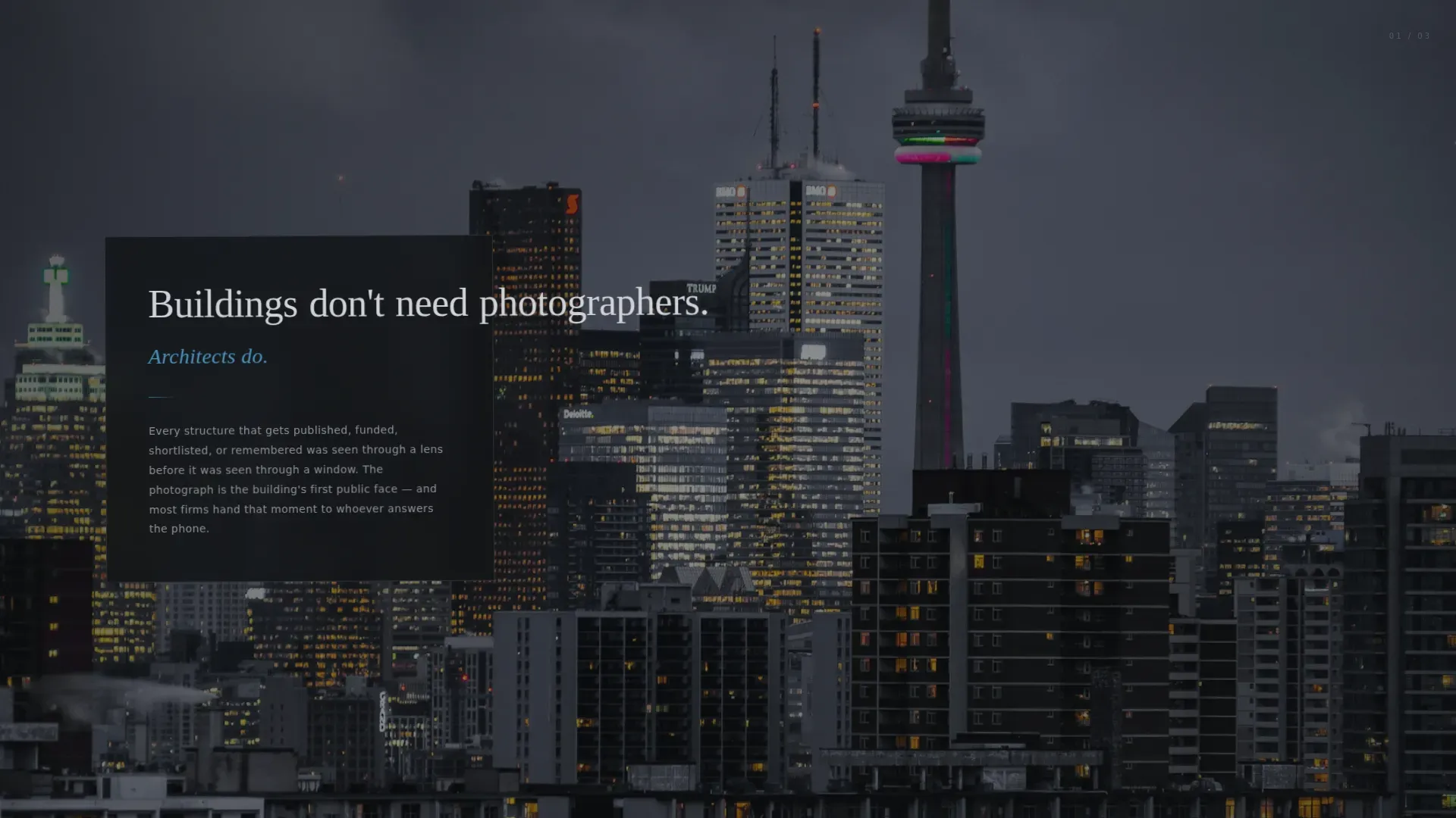 Specialist Photography Portfolio Pre-Launch & Coming Soon Website Template
