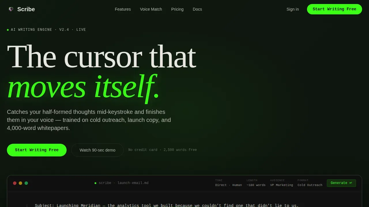 AI & Machine Learning Pricing Website Template