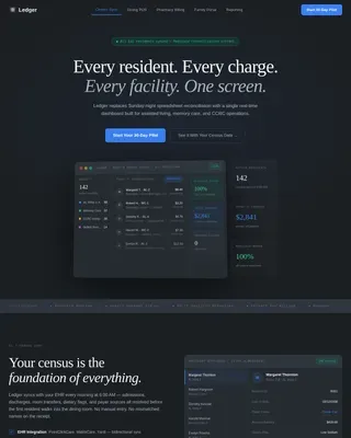 Smart Senior Care POS Landing Page Template
