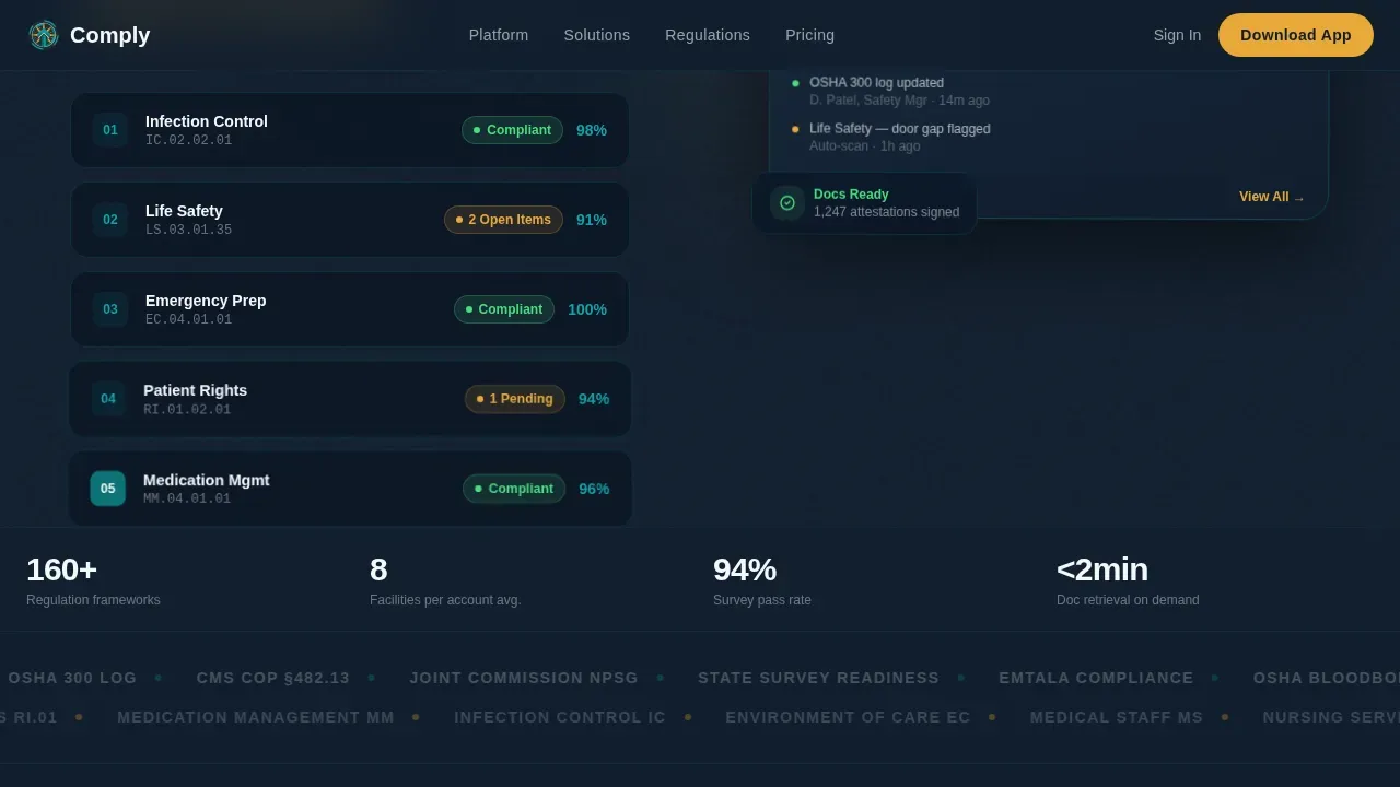 Integrated Health Systems Landing Page Template