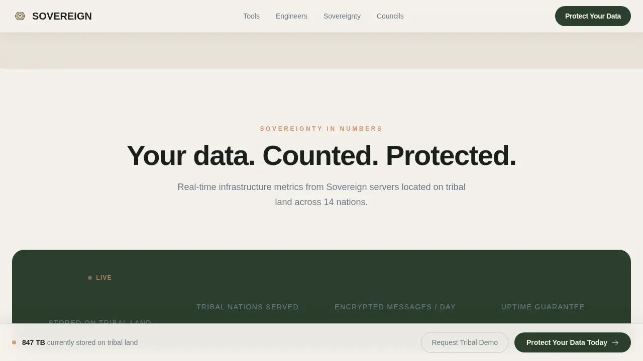 Indigenous-Owned Business Privacy Policy & Terms Website Template