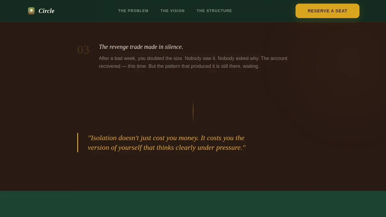 Authentic Advisory Networks Landing Page Template