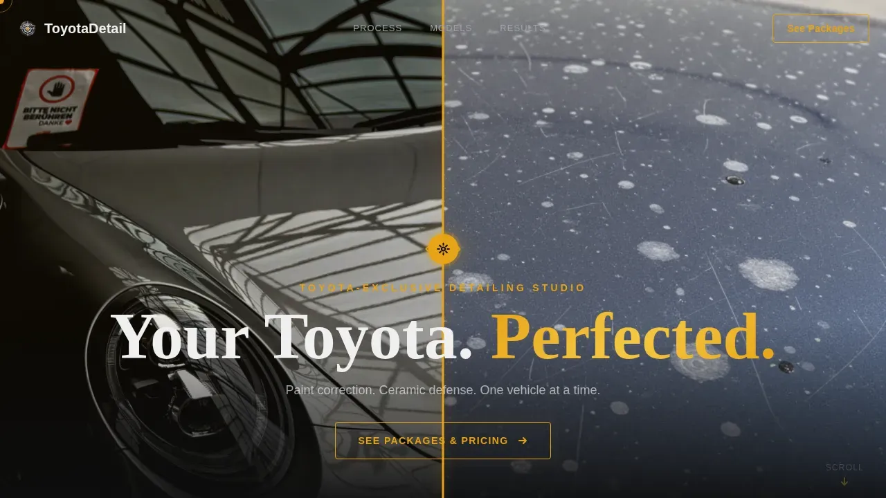 Ceramic Detailing | Free Website Template | Rocket