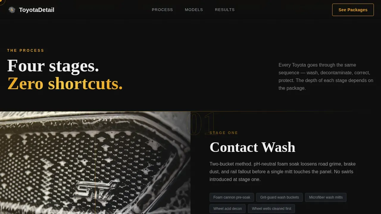 Ceramic Detailing | Free Website Template | Rocket