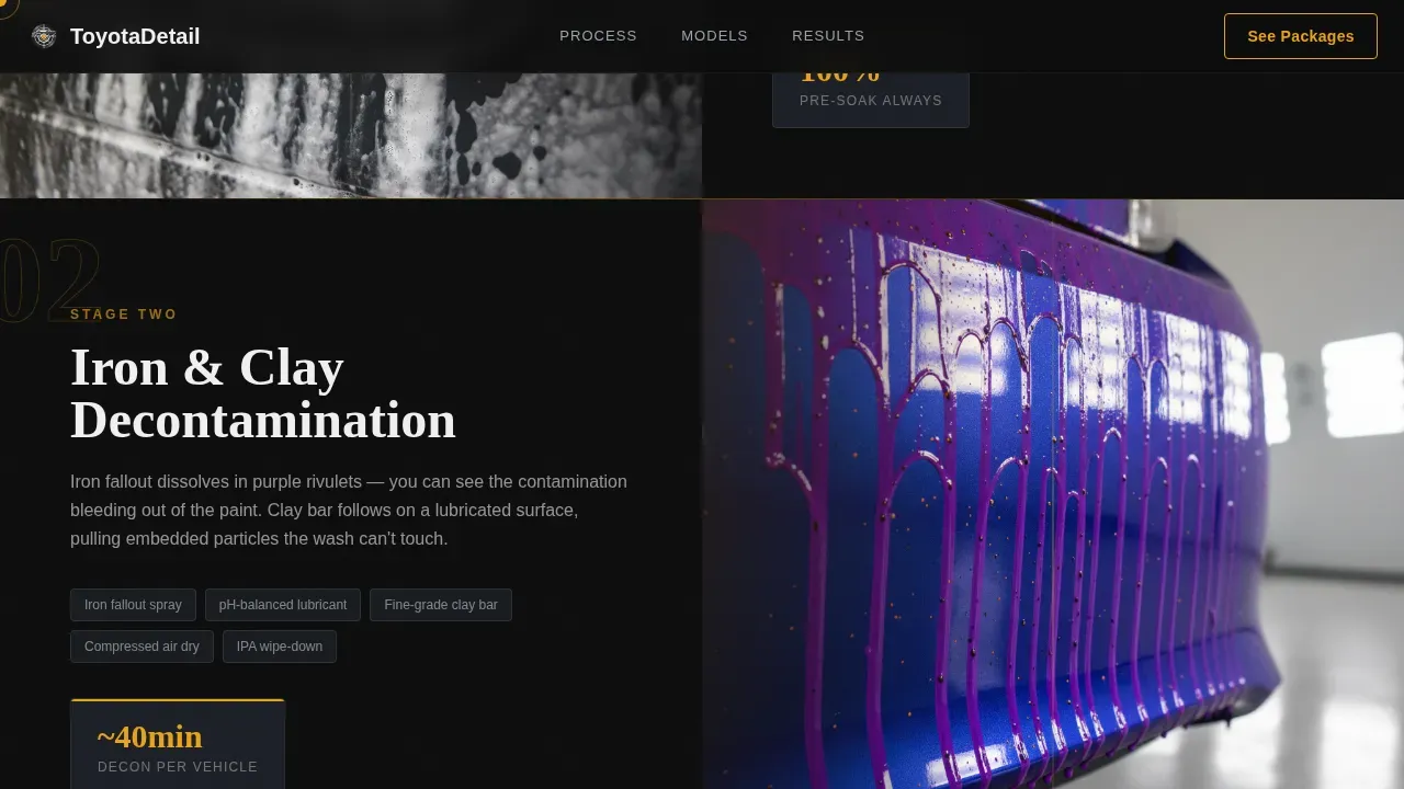 Ceramic Detailing | Free Website Template | Rocket