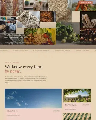 Low-FODMAP Food & Dining Professional Website Template
