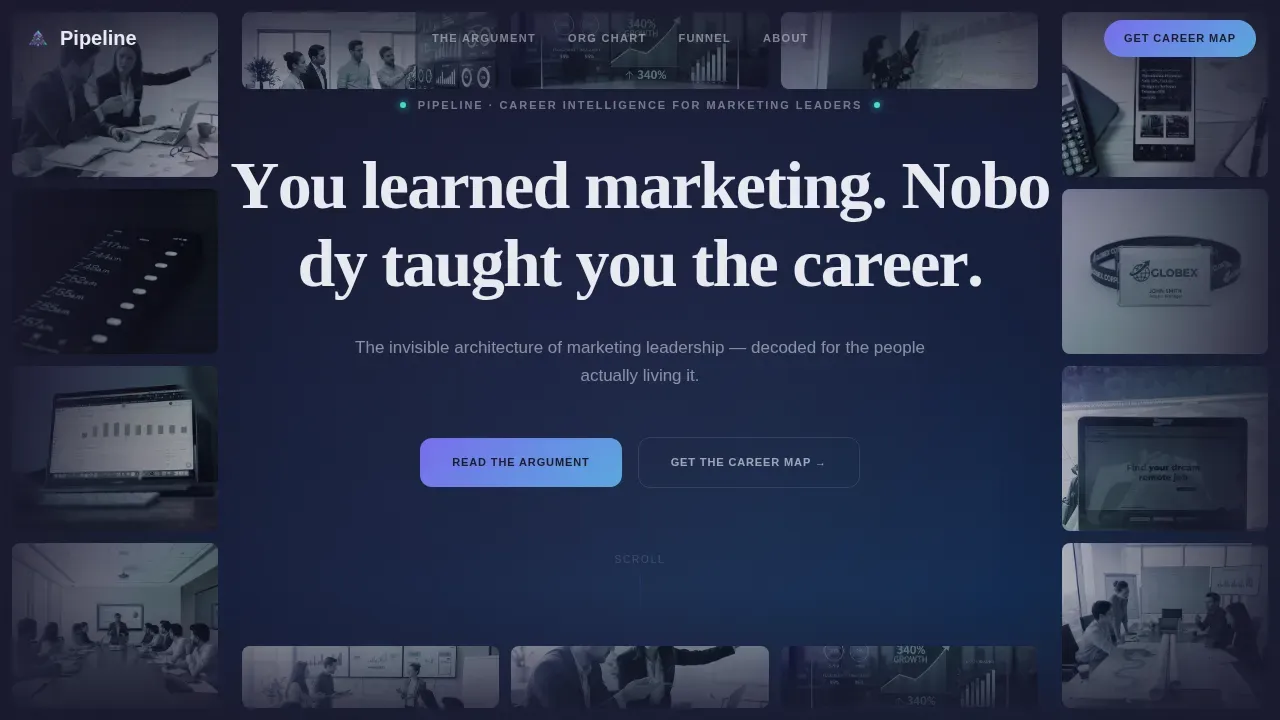 Smart Glass Sales Landing Page Template