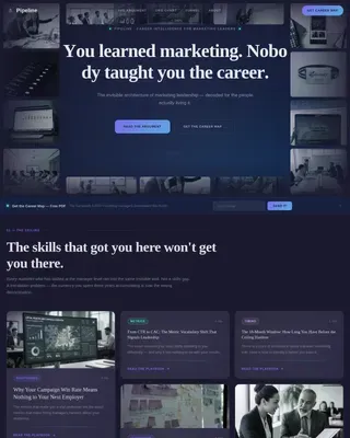 Smart Glass Sales Landing Page Template