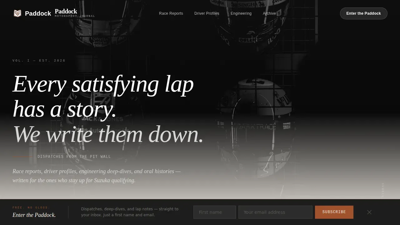 Certified Sports Blog Blog & Content Website Template