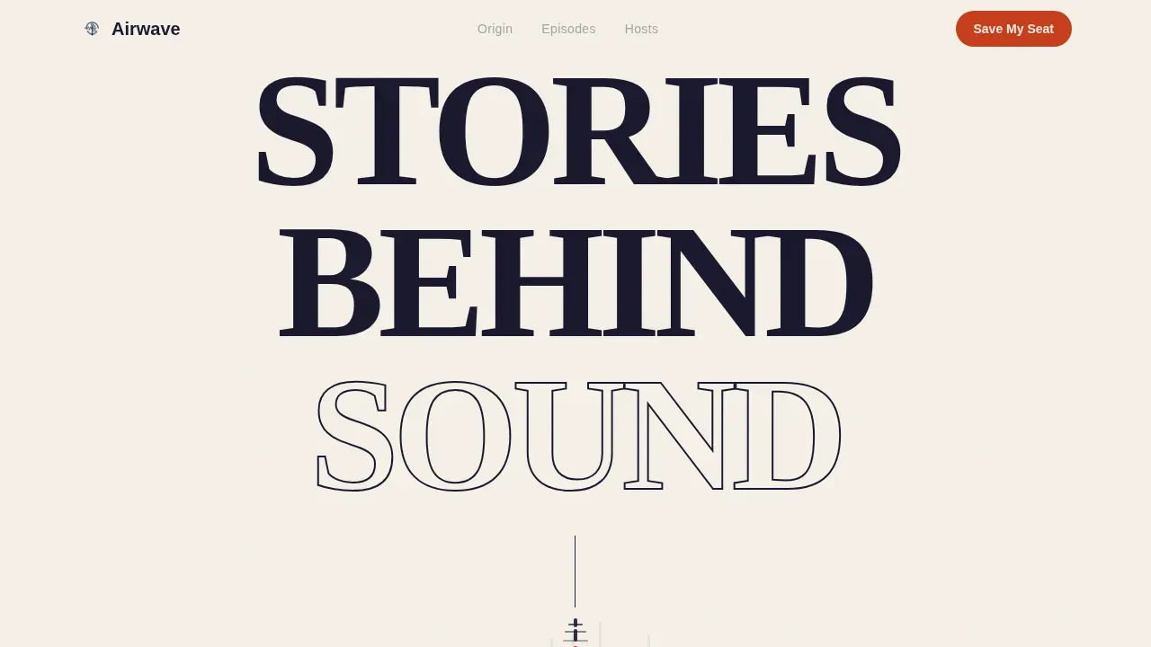 Heritage Podcast Community Landing Page Template