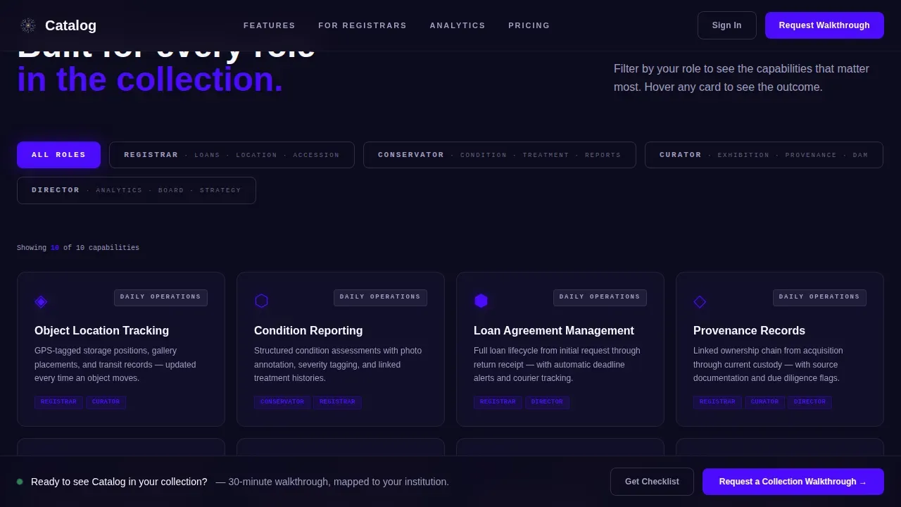 Museum Vertical SaaS Directory Website Template
