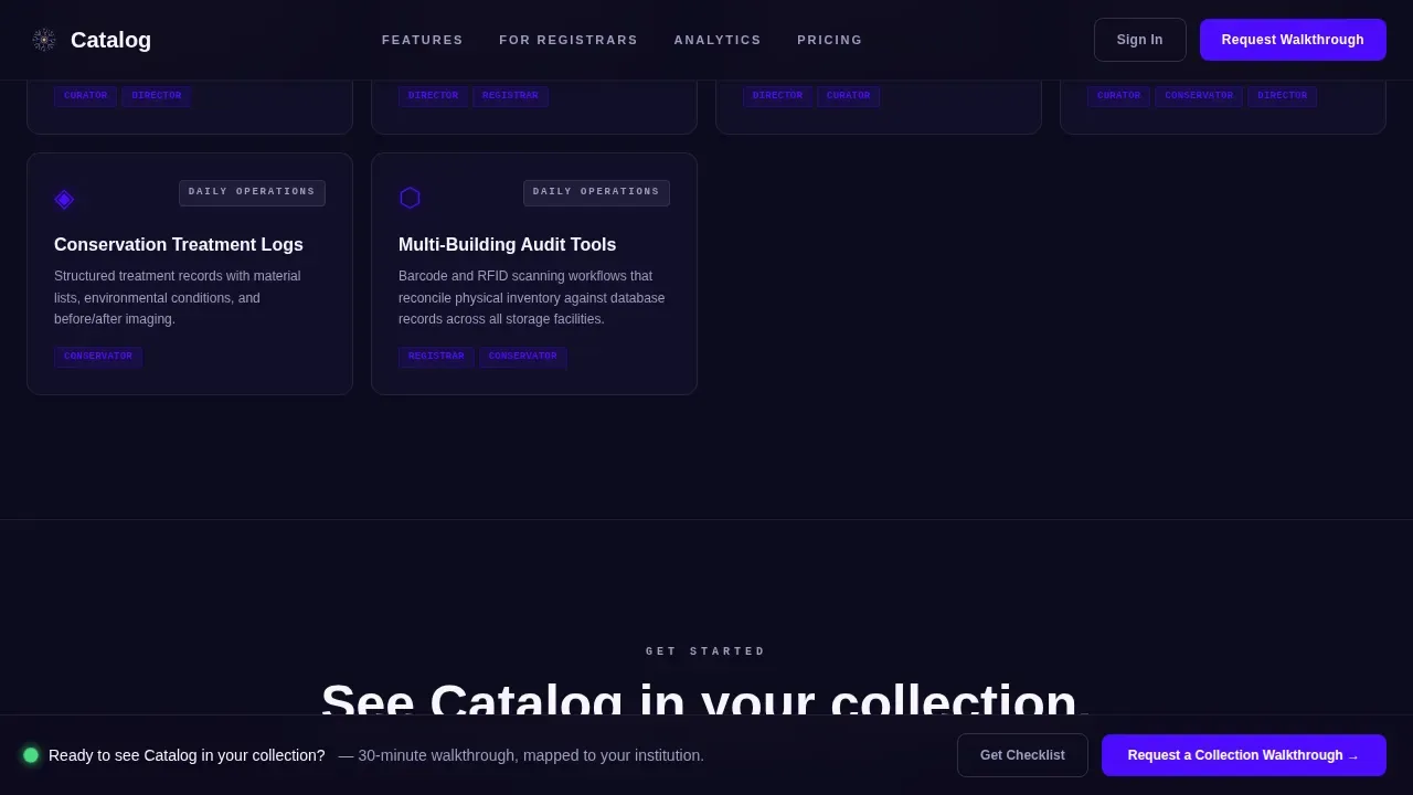Museum Vertical SaaS Directory Website Template