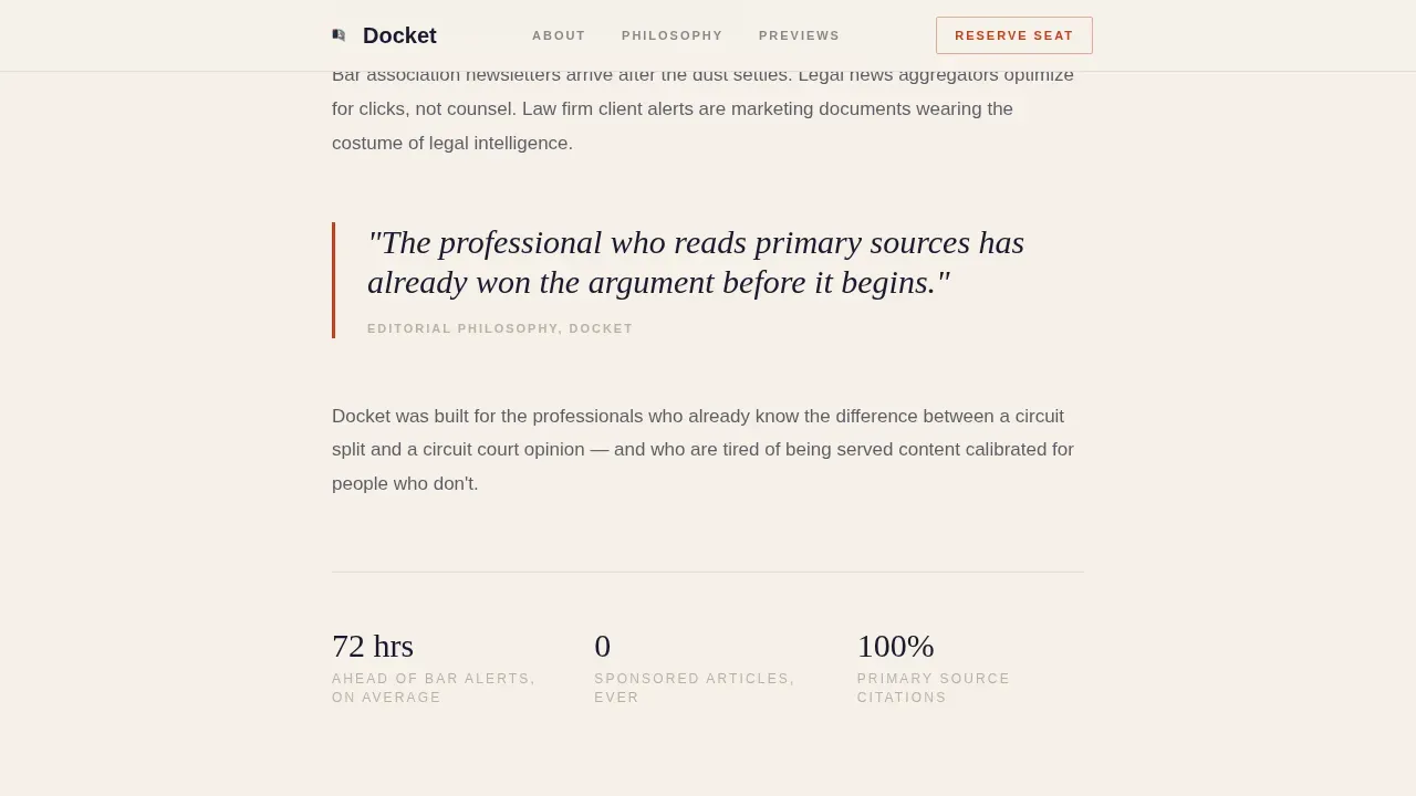 Insightful Law Firm Insights Landing Page Template