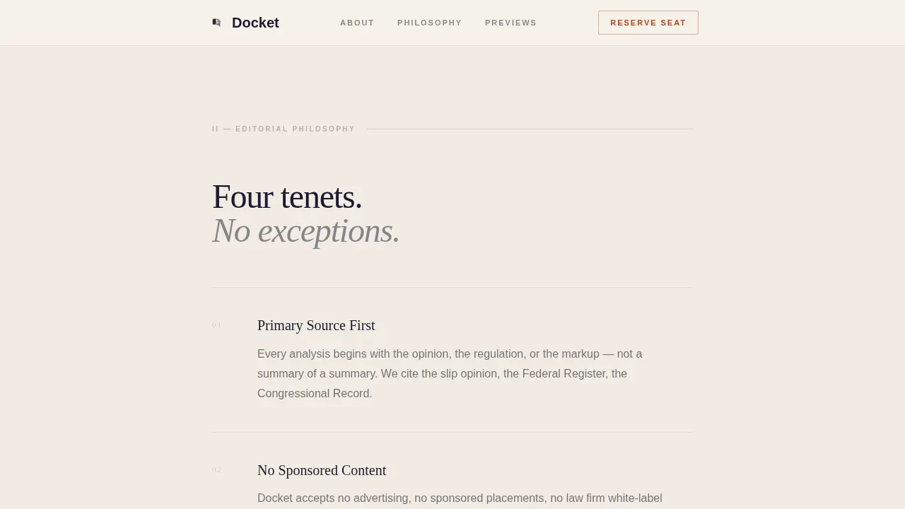 Insightful Law Firm Insights Landing Page Template