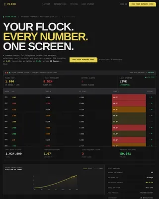 Powerful Poultry Management Landing Page Template