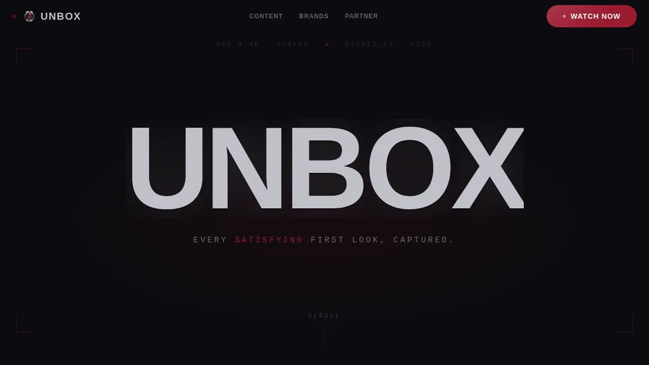 Immersive Review Platform Landing Page Template
