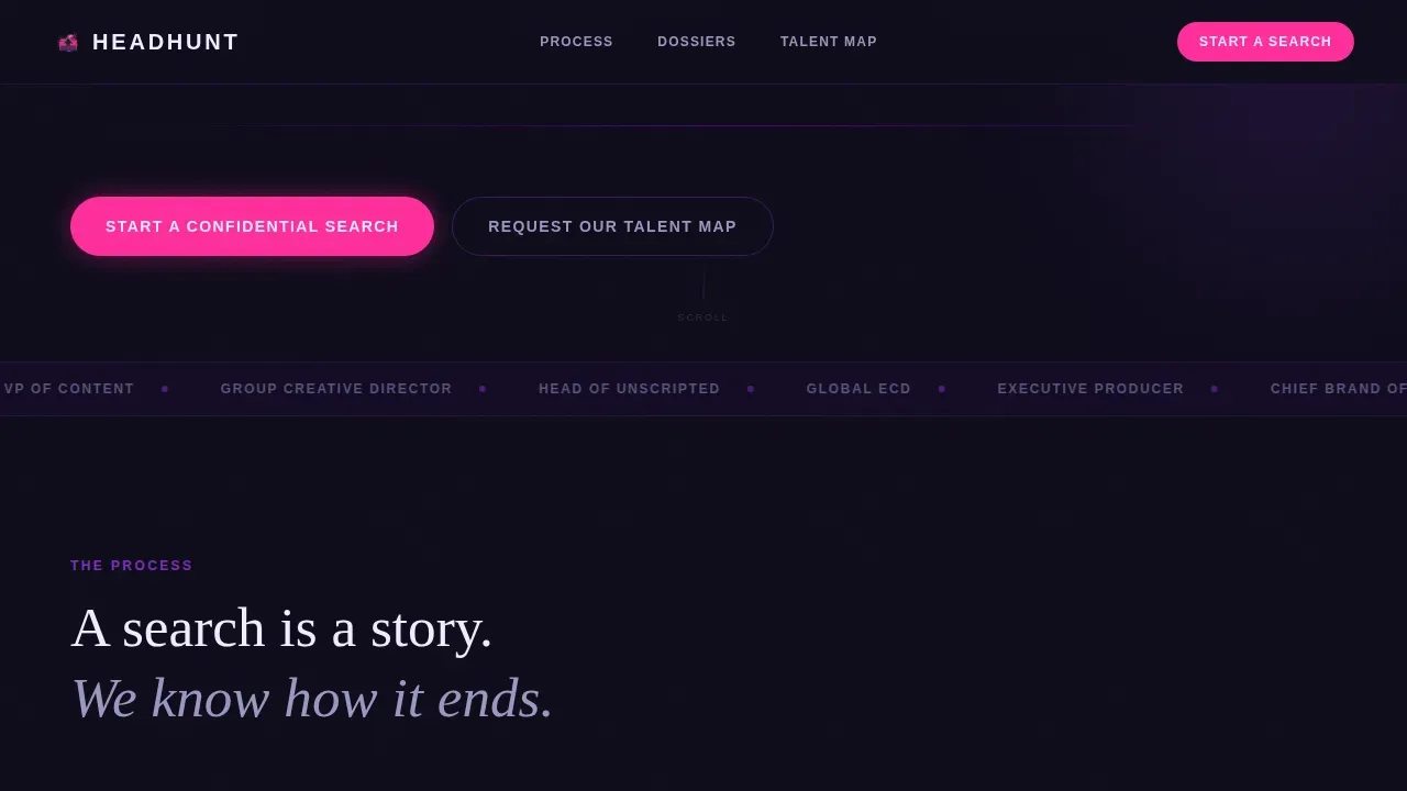 Elite Creative Recruitment | Free Website Template | Rocket