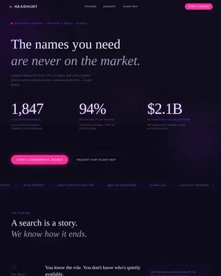 Elite Creative Recruitment | Free Website Template | Rocket