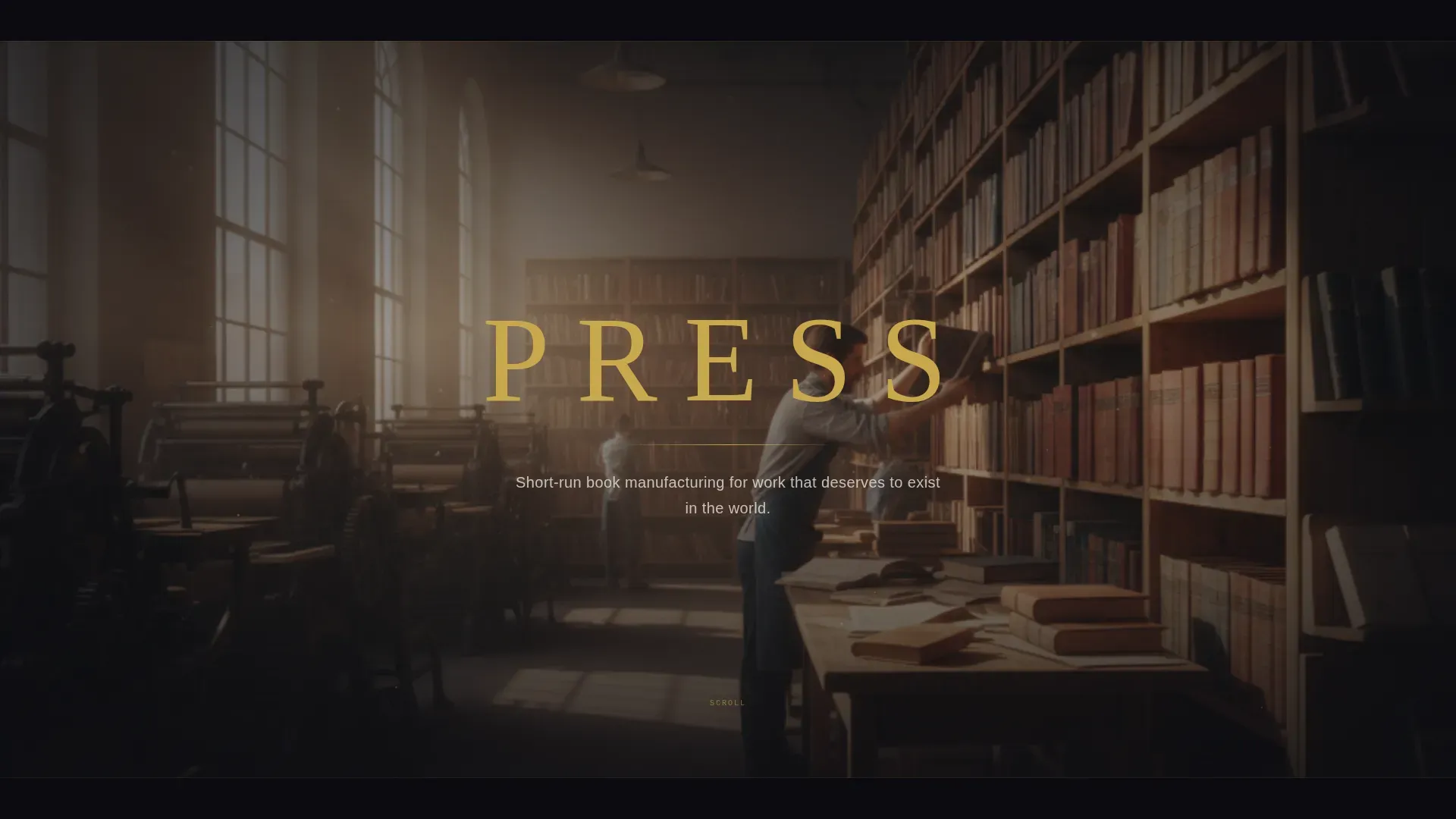 Publishing & Book Industry Pre-Launch & Coming Soon Website Template
