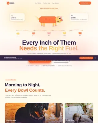 Dog Professional Website Template