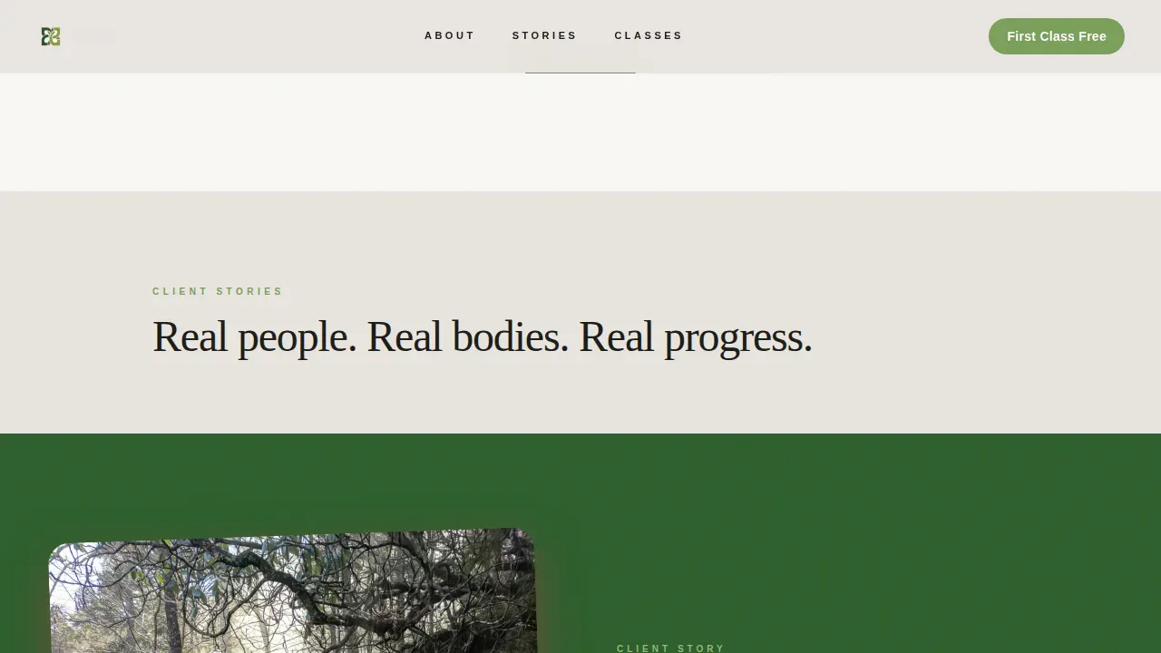 Senior Fitness Trainer Website Template for Older Adults