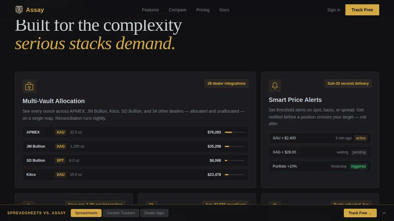 Expert Portfolio Management Landing Page Template
