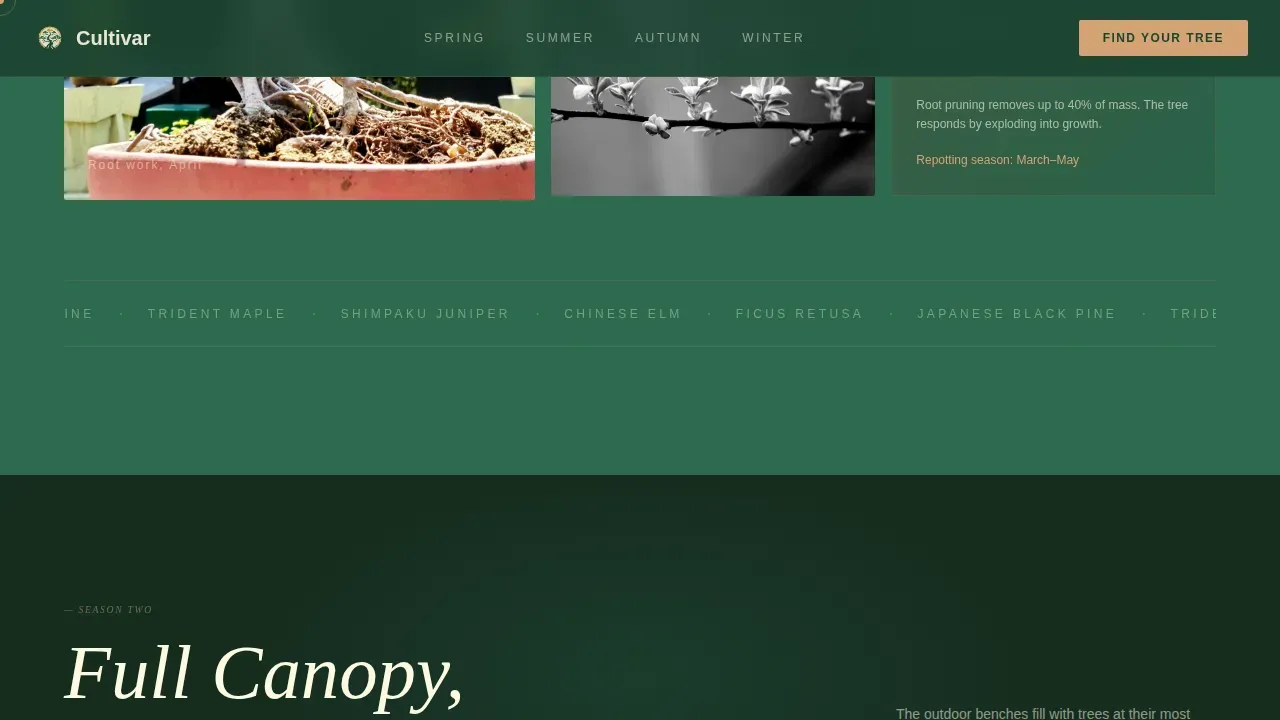 Nursery & Plant Farm Appointment Booking Website Template