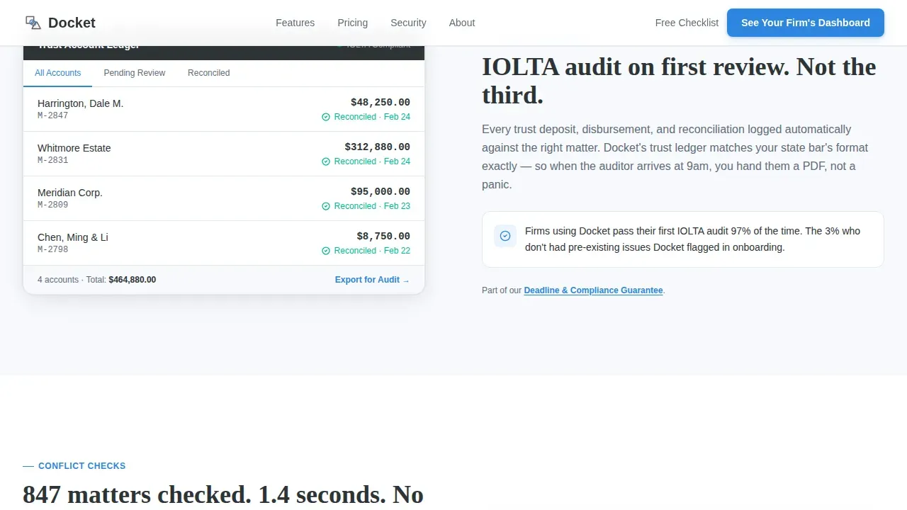 Specialist LegalTech & Compliance Software Professional Website Template