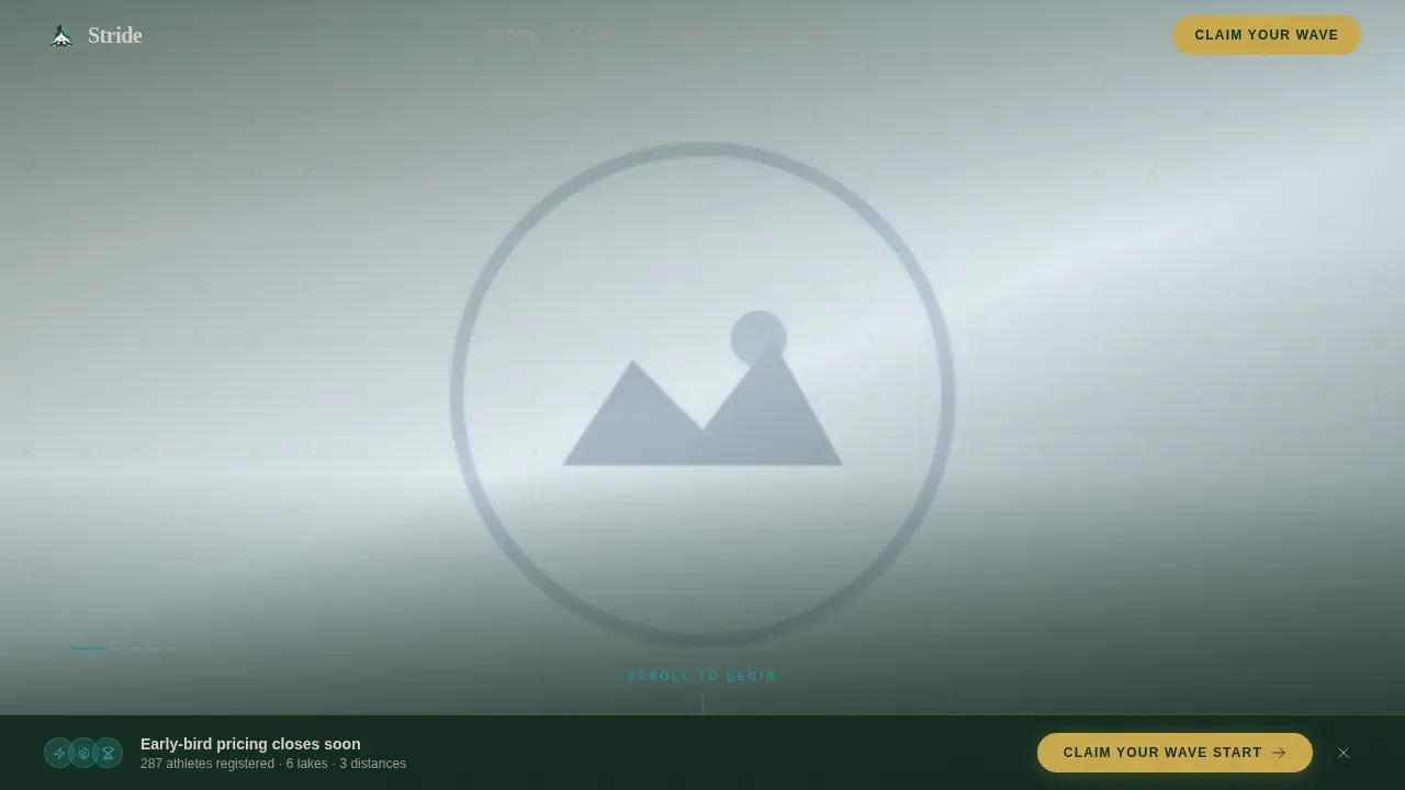 Swimming Fitness Blog Website Template