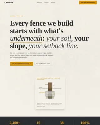 Expert Fence Installation | Free Website Template | Rocket