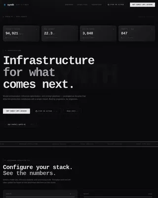 Generative AI Technology Professional Website Template
