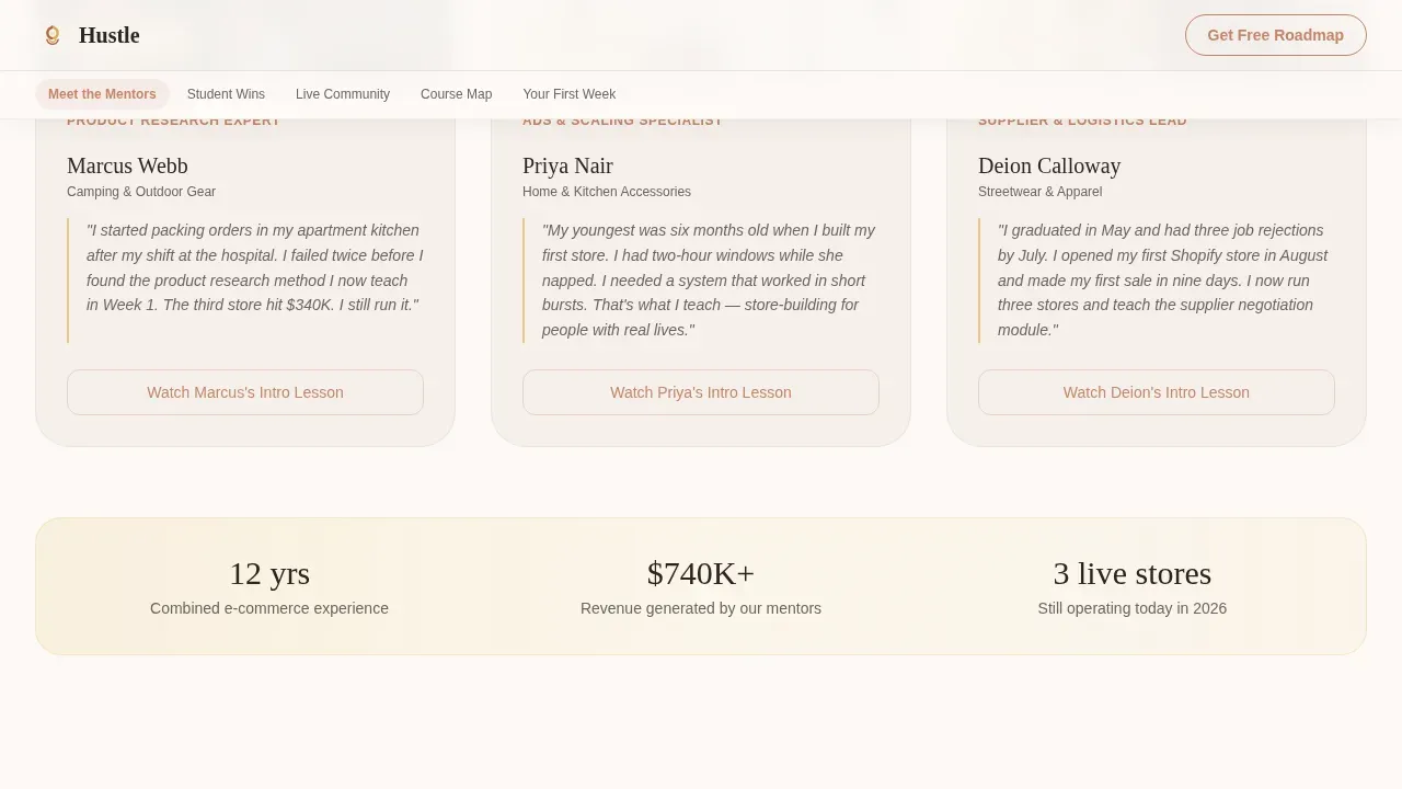 Online Skill Courses Professional Website Template