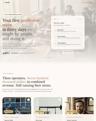 Online Skill Courses Professional Website Template