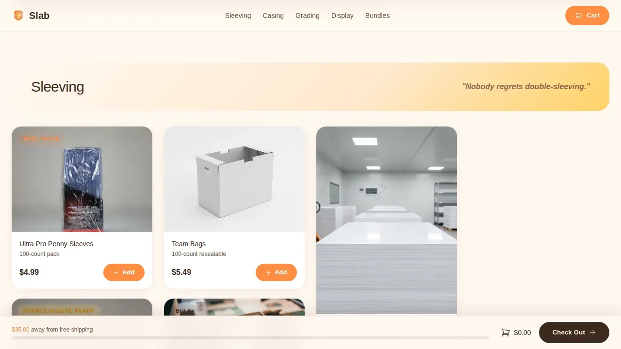 Hobby & Passion Supplies Professional Website Template