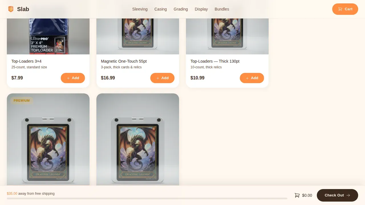 Hobby & Passion Supplies Professional Website Template