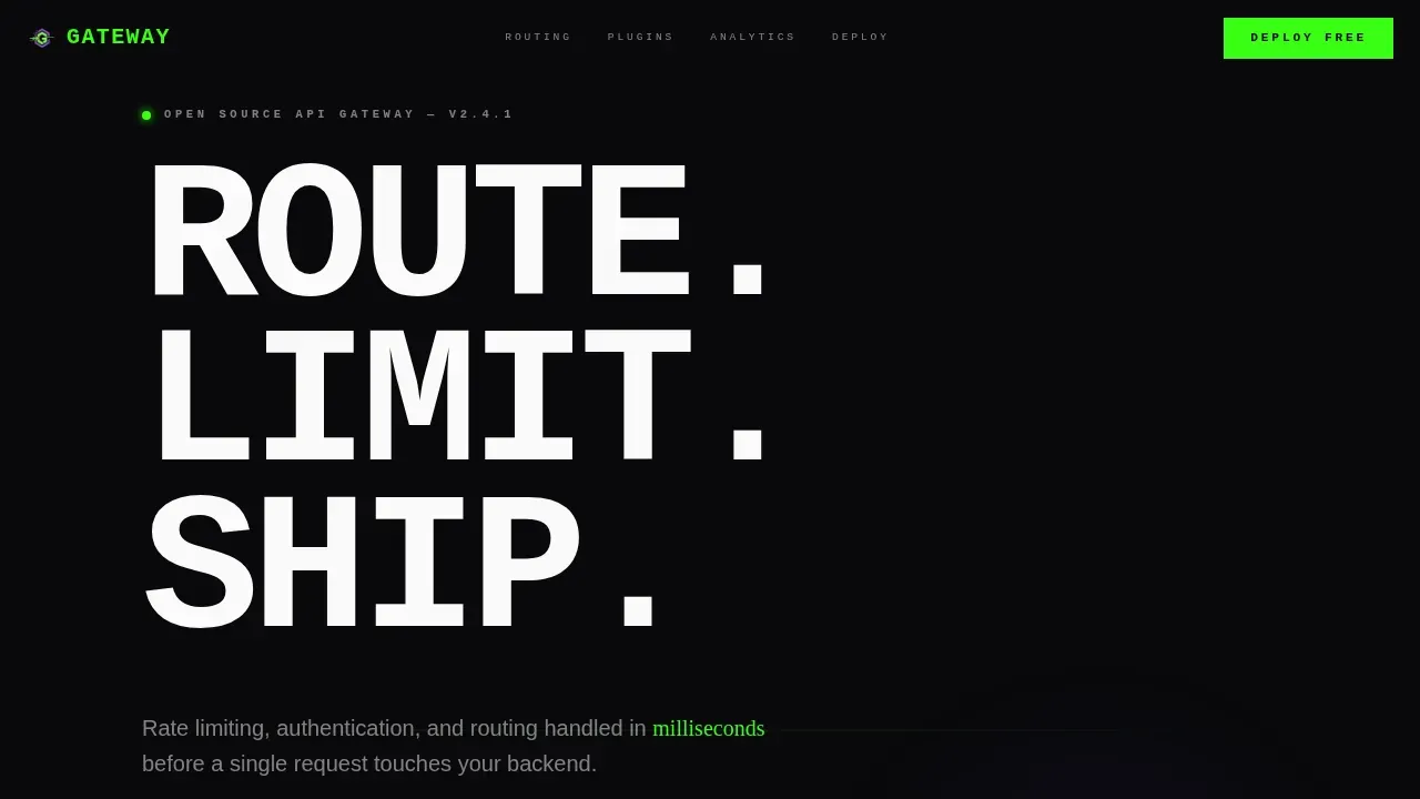 API Management Technology Specialist Professional Website Template