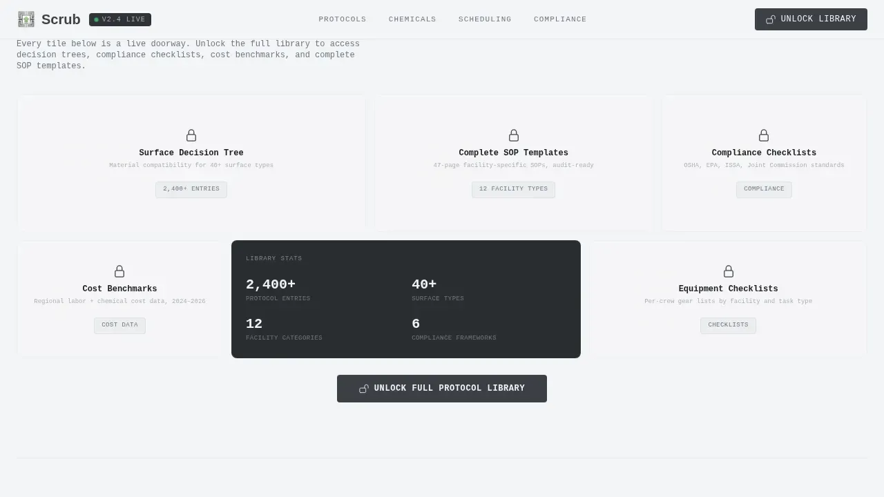 Cleaning Service Digital Presence Cost Calculator Website Template