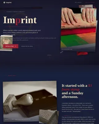 Hobby & Passion Content Blog Website Template