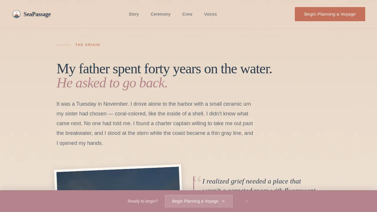 Cemetery & Burial Professional Website Template